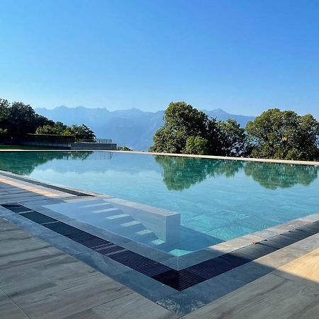 Les Terrasses De Lavaux 1 - Appartement De Luxe Avec Vue Panoramique Et Piscine Puidoux Dış mekan fotoğraf