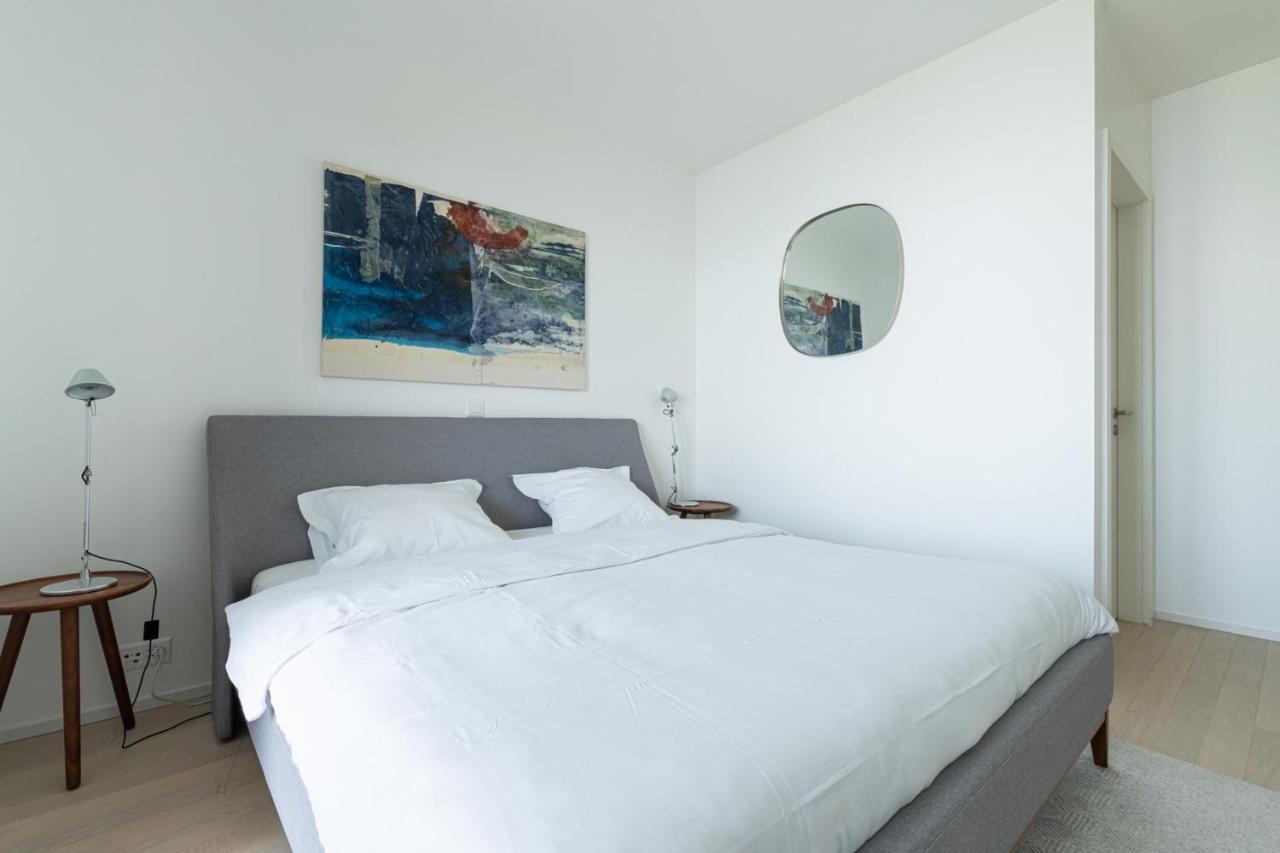 Les Terrasses De Lavaux 1 - Appartement De Luxe Avec Vue Panoramique Et Piscine Puidoux Dış mekan fotoğraf