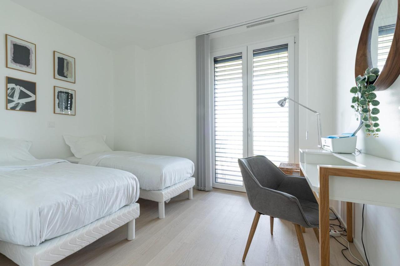 Les Terrasses De Lavaux 1 - Appartement De Luxe Avec Vue Panoramique Et Piscine Puidoux Dış mekan fotoğraf